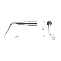 Xpedent Ultraschall Perio-Spitze Nr. s10X (passend...