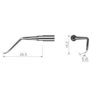 Xpedent Ultraschall Paro-Spitze sH4L (passend für den Einsatz mit ACTEON/Satelec® Geräten)