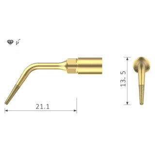 Xpedent Ultraschallspitze UP6 Scaling (passend für den Einsatz mit MECTRON® Geräten)