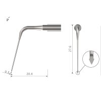 Xpedent Ultraschallspitze sROGP-90 Endo (passend für...