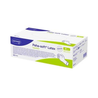 Peha-soft latex comfort S, pfr, unsteril 10 x100 Stück