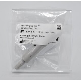 Absauganschluß klein basicgrau St